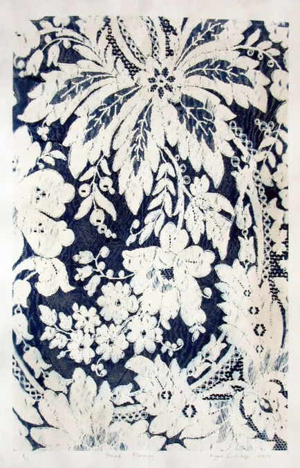 Found Flowers 2019 - cyanotype on paper